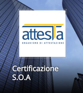 Certificazione S.O.A. - ADI RESTAURI srl